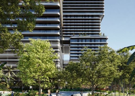 Treehouse Brickell Exterior Rendering